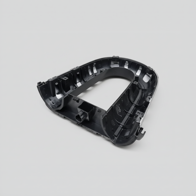 Ornament bară antirăsturnare stânga (aluminium look) OEM Audi TT / TTS / TTRS 8J (2007–2014)