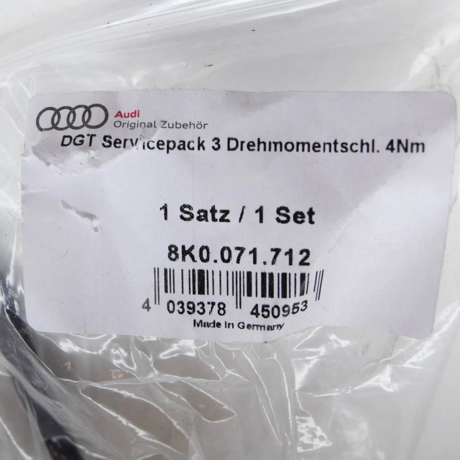 Cheie Dinamometrică OEM Portbagaj Plafon Audi – AUDI A7 Sportback 4G