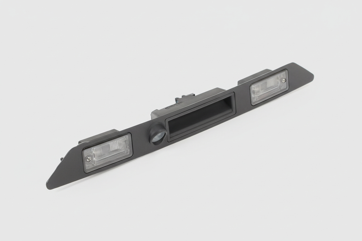 Lampă placuță de înmatriculare spate cu mâner portbagaj hayon OEM Audi A4 Cabrio/A8 (2004-2009)