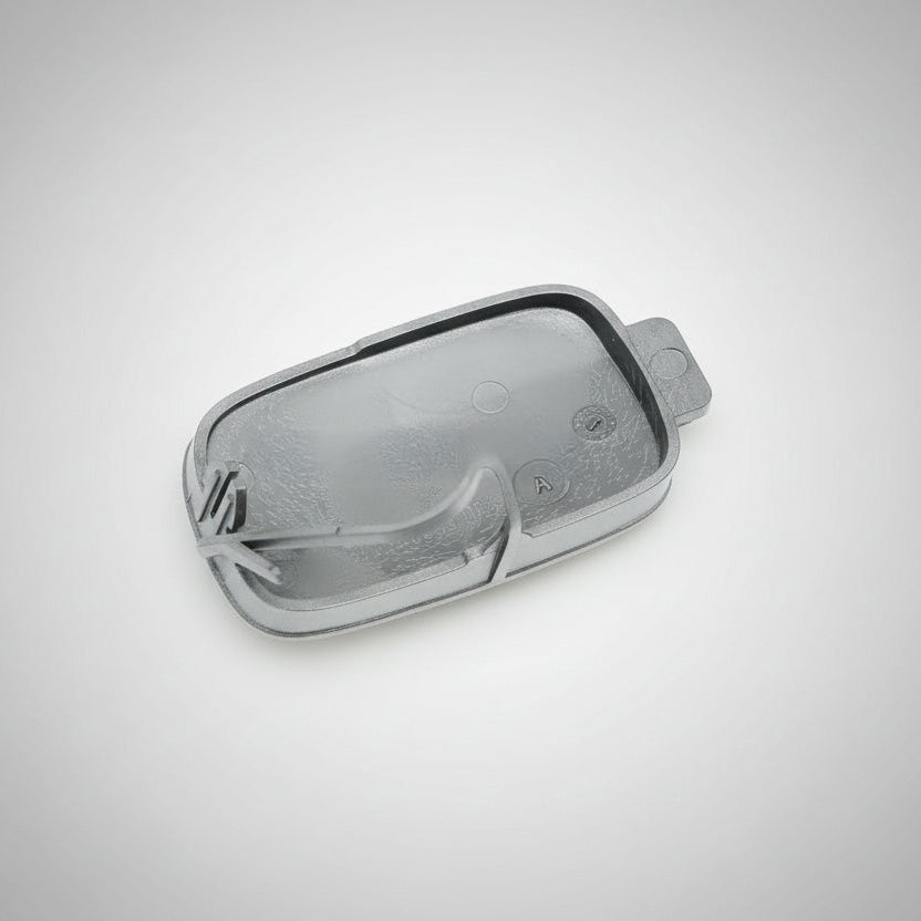Capac bară cârlig de remorcare OEM Audi Q7 4L culoare platinum grey (2007-2009)