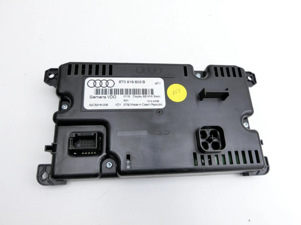 Screen Display Monitor pentru Audi A4 8K B8 (2008–2011) – 8T0919603B / A2C53181206