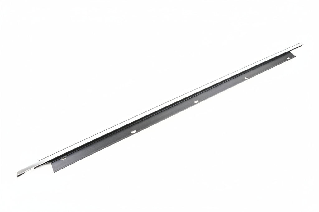 Garnitură geam ușă față cu bandă decorativă cromată OEM Audi A8/S8 Quattro 4E (2004-2010)